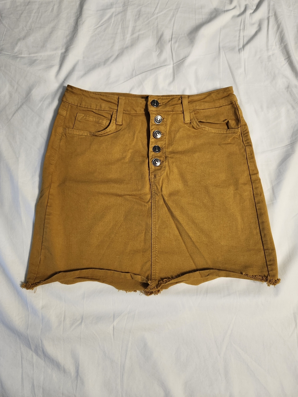 Women's Odyssey Button Front Denim Skirt
